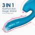 Vibeconnect - waterdichte G-spot & clitoris stimulator (blauw)