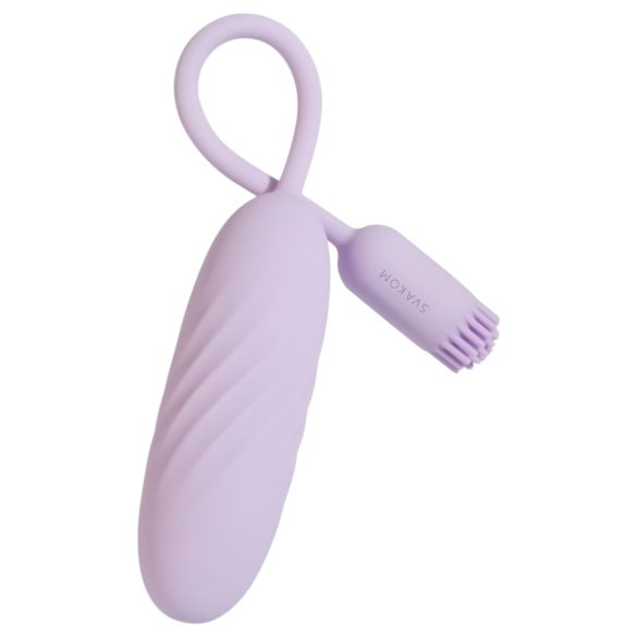 Svakom Plume - 2-in-1 vibrerend ei (paars)