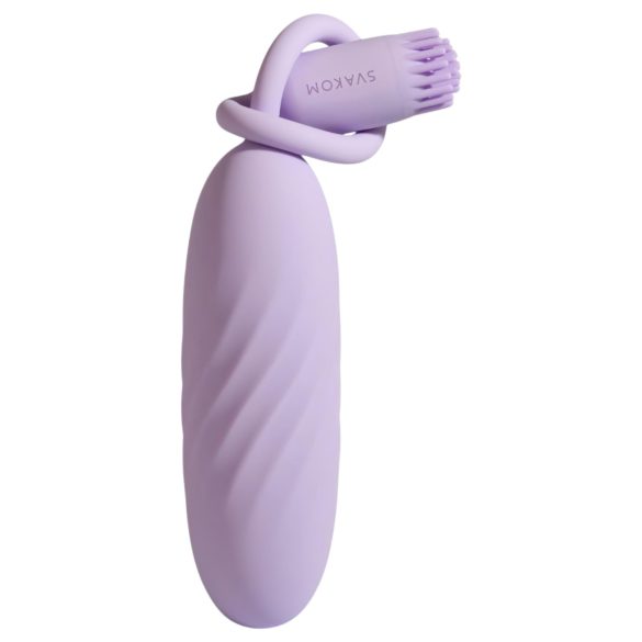 Svakom Plume - 2-in-1 vibrerend ei (paars)