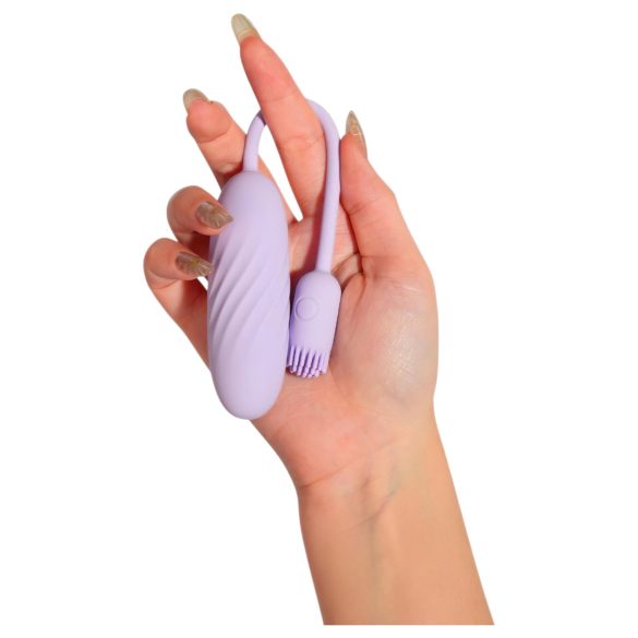 Svakom Plume - 2-in-1 vibrerend ei (paars)