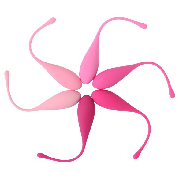 Seks HD Eieren - Set van 6 Geisha-balletjes (roze)