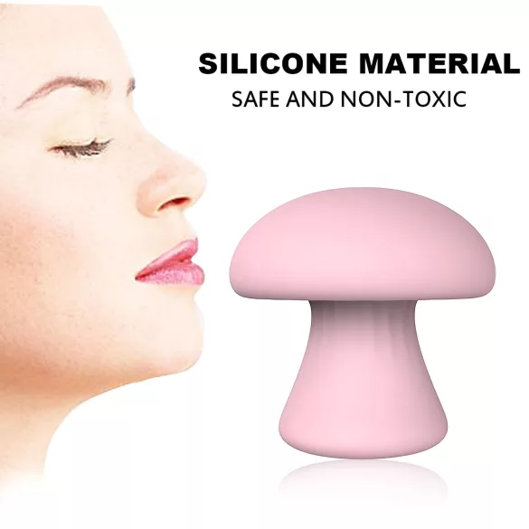 Magic Mushroom - oplaadbare vibrator (roze)