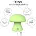 Magic Mushroom - oplaadbare gezichtsmassage (groen)