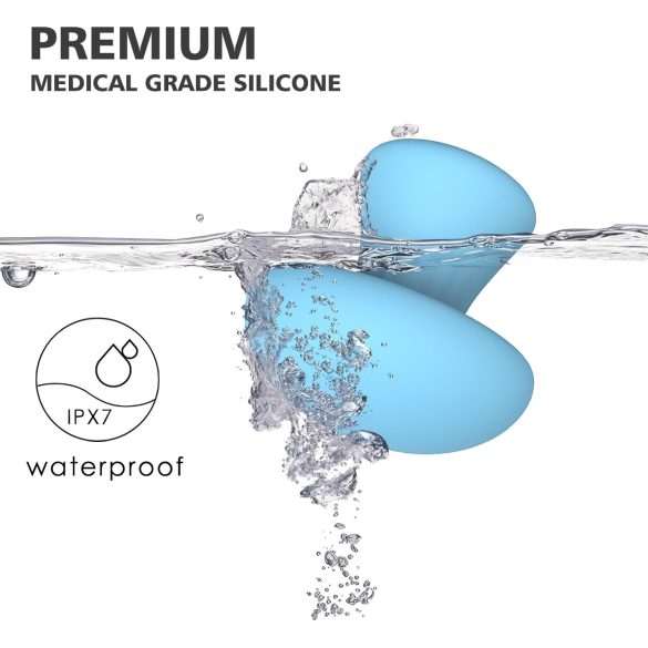 Magic Mushroom - oplaadbare gezichtsmassager (blauw)