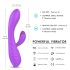 Sex HD Muses - vibrator - oplaadbaar, waterdicht - paars