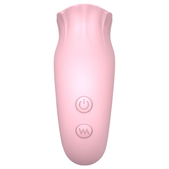 Sex HD French Kiss - likvibrator - clitorisstimulatie - siliconen roze