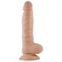 Lovetoy Real Extreme - zuignapdildo - 21cm (natuurlijk)