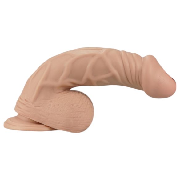 Lovetoy Real Extreme - dildo met zuignap - 23cm - huidskleur