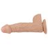 Lovetoy Real Extreme - dildo met zuignap - 23cm - huidskleur