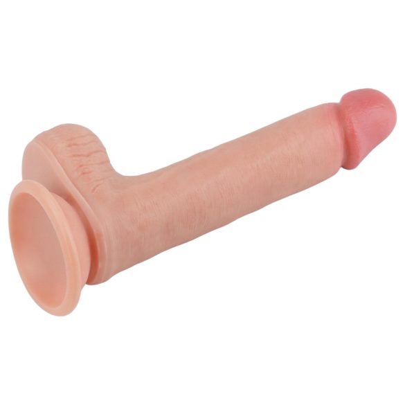 Lovetoy Nature Cock - realistische dildo - dubbel gelaagd - 20cm - huidkleur