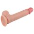 Lovetoy Nature Cock - realistische dildo - dubbel gelaagd - 20cm - huidkleur