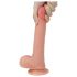 Lovetoy Nature Cock - realistische dildo - dubbel gelaagd - 20cm - huidkleur