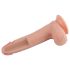 Lovetoy Nature Cock - realistische dildo - dubbel gelaagd - 20cm - huidkleur