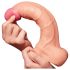Lovetoy Nature Cock - realistische dildo - dubbel laags - 25cm - huidskleur