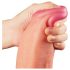 Lovetoy Nature Cock - realistische dildo - dubbel gelaagd - 30cm huidkleurig
