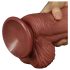 Lovetoy - Tweelaags levensechte dildo - 26cm (huidkleurig)
