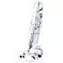 Lovetoy Flawless Clear - dildo met zuignap - transparant - 19 cm