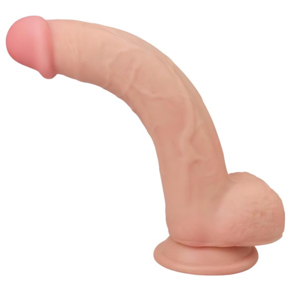 Lovetoy Sliding-Skin - dubbelwandige dildo - 23cm (natuurlijk)