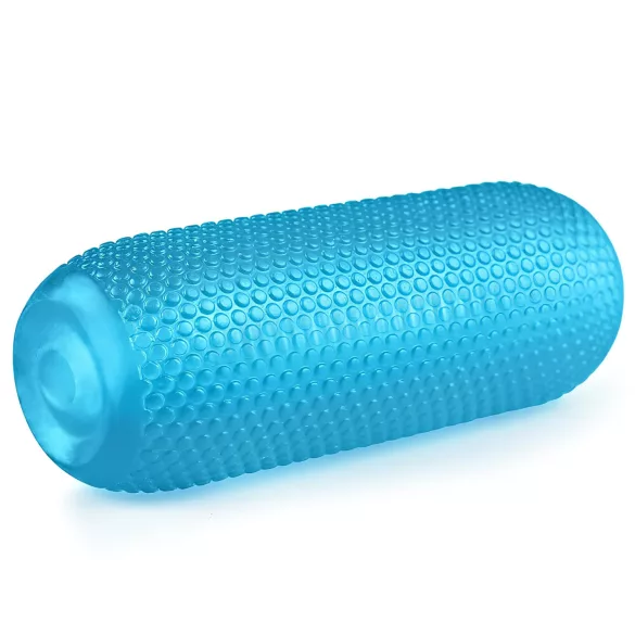 Lovetoy Training Master - dubbele masturbator - geribbeld - blauw
