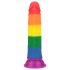 Lovetoy Prider - dildo realistisch - 19cm - regenboog