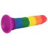Lovetoy Prider - Realistische Regenboog Dildo - 19cm