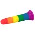 Lovetoy Prider - Realistische Regenboog Dildo - 19cm