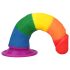 Lovetoy Prider - Realistische Regenboog Dildo - 19cm