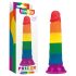 Lovetoy Prider - Realistische Regenboog Dildo - 19cm