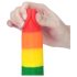Lovetoy Prider - levensechte dildo 20cm (regenboog)