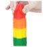 Lovetoy Prider - Levensechte siliconen dildo - 19 cm (regenboog)