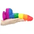 Lovetoy Prider - realistische siliconen dildo - 19cm - regenboog