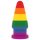 Lovetoy Prider Anale Plug - 15cm Regenboog 