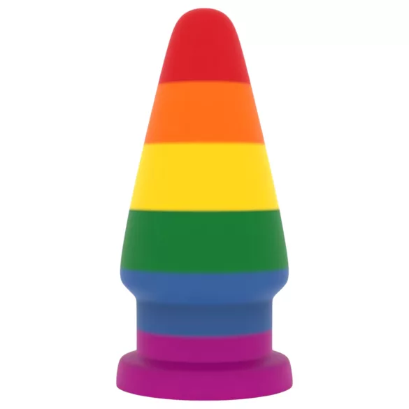 Lovetoy Prider - anale dilatatieplug - 15 cm (regenboog)