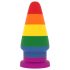 Lovetoy Prider Anale Plug - 15cm Regenboog 