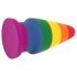 Lovetoy Prider Anale Plug - 15cm Regenboog 