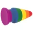 Lovetoy Prider - anale dilatatieplug - 15 cm (regenboog)