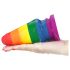 Lovetoy Prider Anale Plug - 15cm Regenboog 