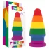 Lovetoy Prider - anale dilatatieplug - 15 cm (regenboog)