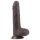 Lovetoy Sliding-Skin - dubbel laag dildo - 18cm (bruin)