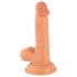 Mr. Rude - Realistische dildo met zuignap en ballen - 17 cm (naturel)