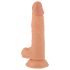 Mr. Rude - Realistische zuignap dildo 19cm (natuurlijk)