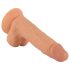 Mr. Rude - Realistische zuignap dildo 19cm (natuurlijk)