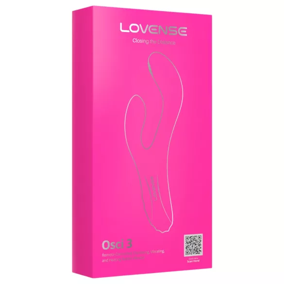 LOVENSE Osci 3 - vibrator met klitorisstimulator (roze)