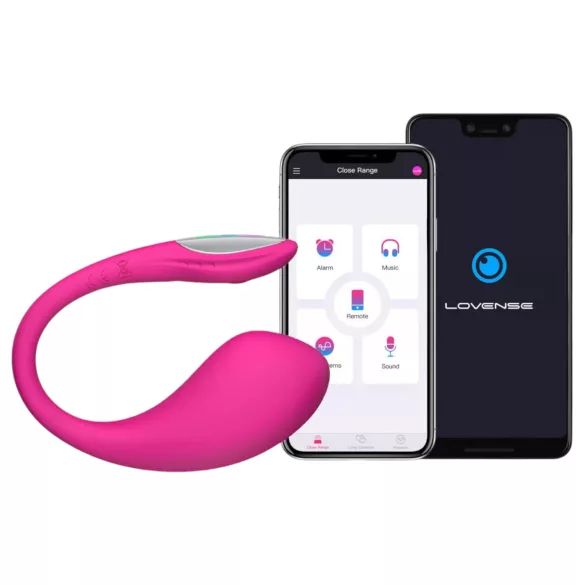 Lovense Lush 4 - draagbaar app-gestuurd vibrerend eitje (roze)