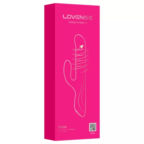 Lovense Velvo - Roterende kralen G-punt- en clitorisstimulerende vibrator