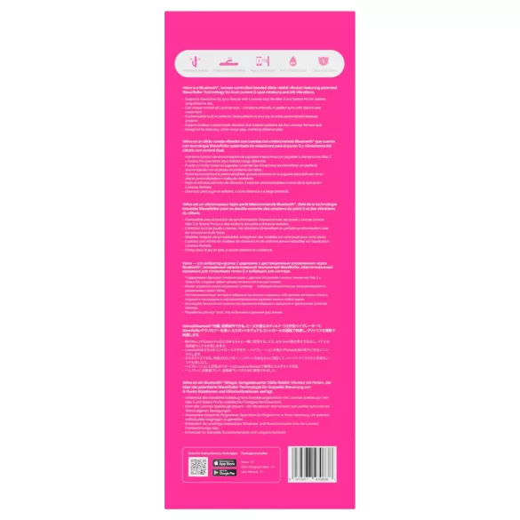 Lovense Velvo - Roterende kralen G-punt- en clitorisstimulerende vibrator