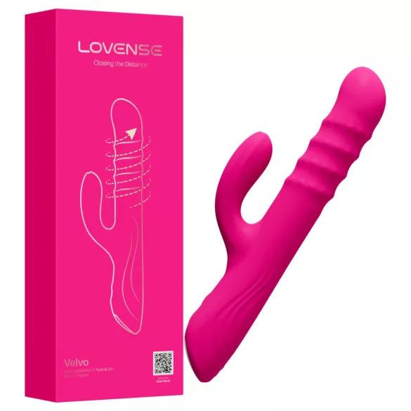 Lovense Velvo - Roterende kralen G-punt- en clitorisstimulerende vibrator