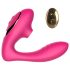 Tracy's Dog 2 - luchtgolven 2in1 vibrator (roze)