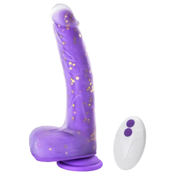 Tracy's Dog Jelivoy - realistische vibrator - 22cm - paars