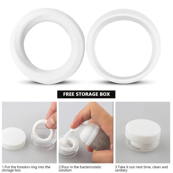 2-in-1 Eikel Trainer- en Vertrager Ringen (2 stuks)